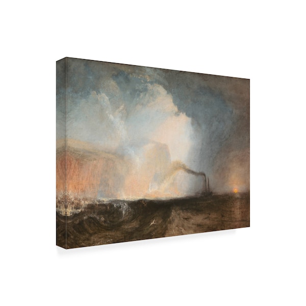 Turner 'Fingals Cave' Canvas Art,18x24